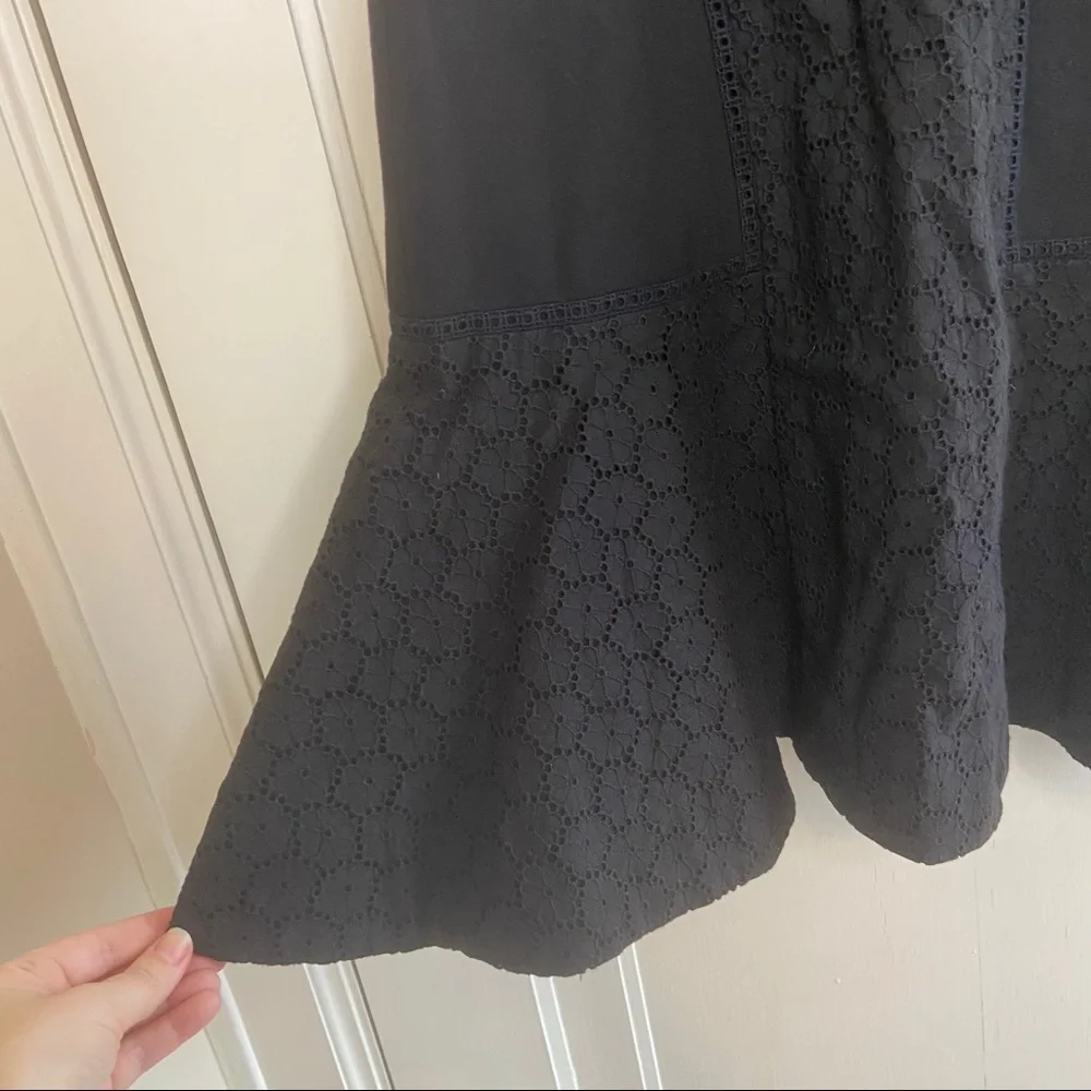 J. Crew Collection Paneled Eyelet Dress